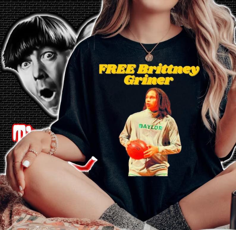 WNBA Brittney Griner Free Brittney Griner Shirt t-shirt woman shirt