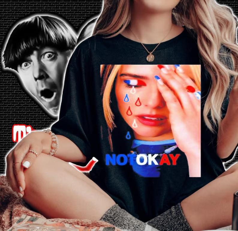 Zoey Deutch Not Okay Shirt t-shirt