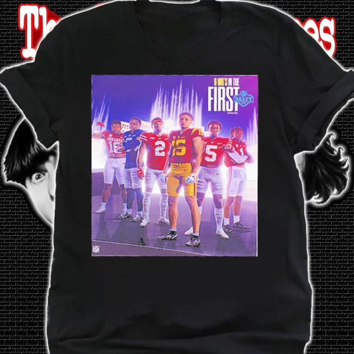 6 WRs In The First Round NFL Draft 2022 T-Shirt t-shirt shirt