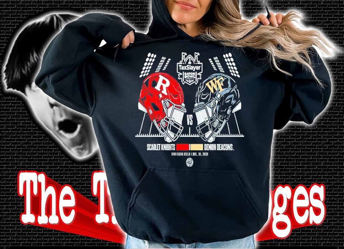 2021 Taxslayer Gator Bowl Rutgers Scarlet Knights vs Wake Forest Demon Deacons shirt t-shirt