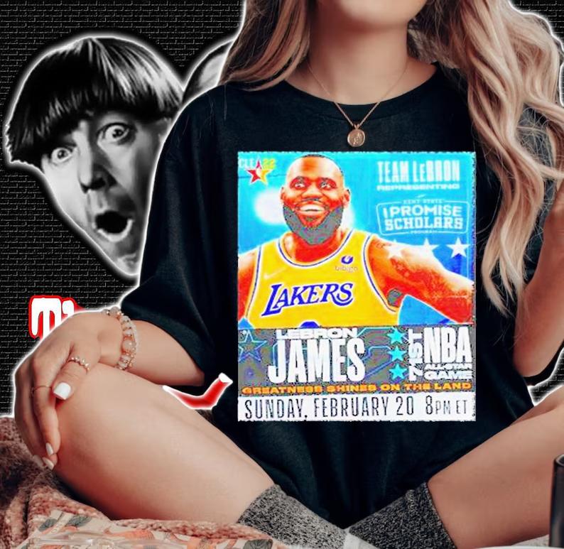 2022 Lebron James 71st NBA All Star Game T-Shirt t-shirt