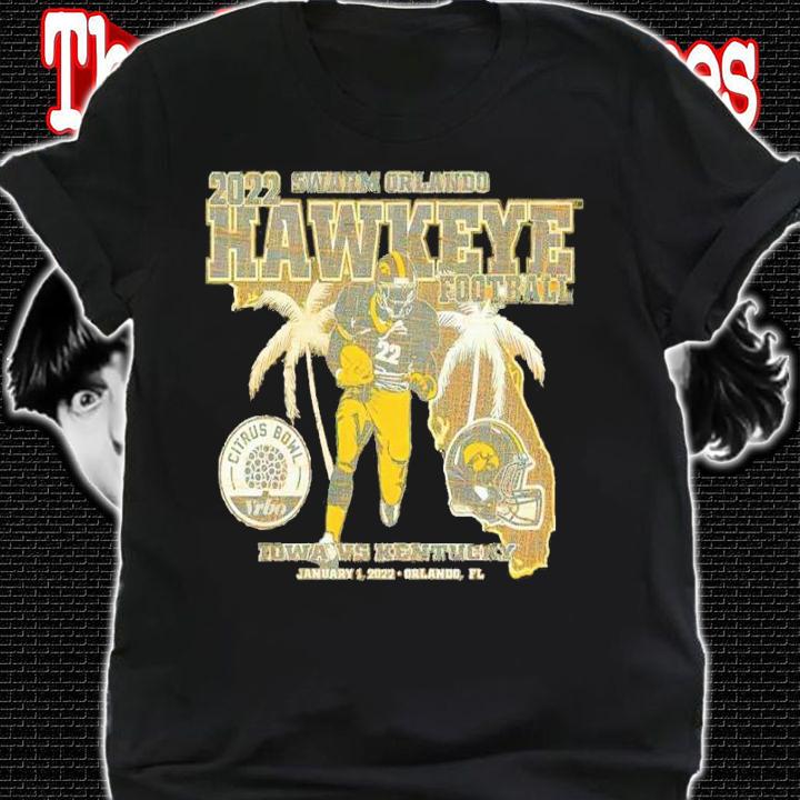 2022 Swarm Orlando Iowa Hawkeye Football Citrus Bowl Iowa Vs Kentucky Shirt t-shirt