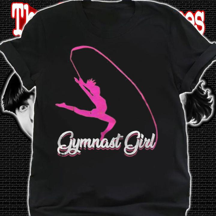 Acrobatic gymnast girls T-shirt t-shirt shirt