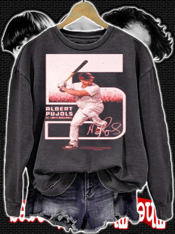 Albert Pujols St. Louis Outline Baseball Signatures Shirt t-shirt