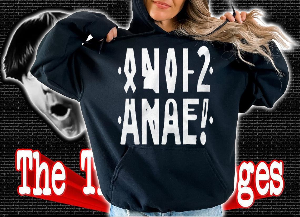 Anal Funny Hidden Message  Anal Distressed Letter Shirt t-shirt hoodie