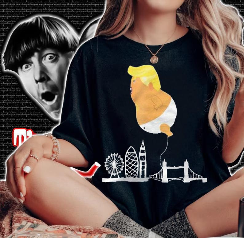Anti Biden baby Trump Balloon Trump T-Shirt t-shirt woman shirt
