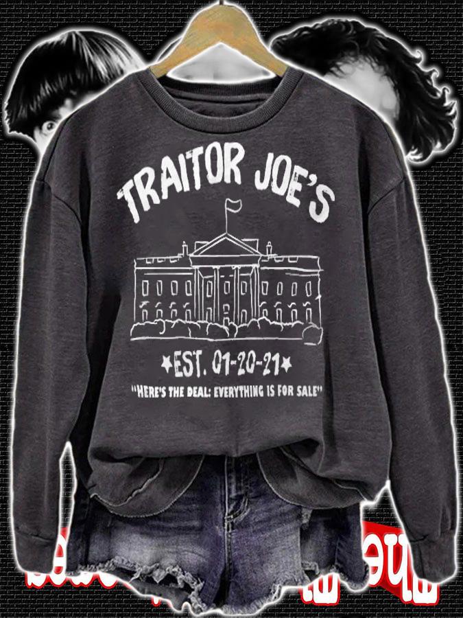 Anti Biden traitors Joe's White House Everything Is For Sale T-Shirt t-shirt