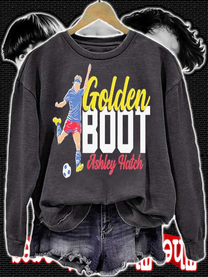 Ashley Hatch Golden Boot Shirt t-shirt sweatshirt
