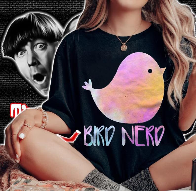 Avid Birder Birdwatching Twitcher Birding Bird Nerd Shirt t-shirt