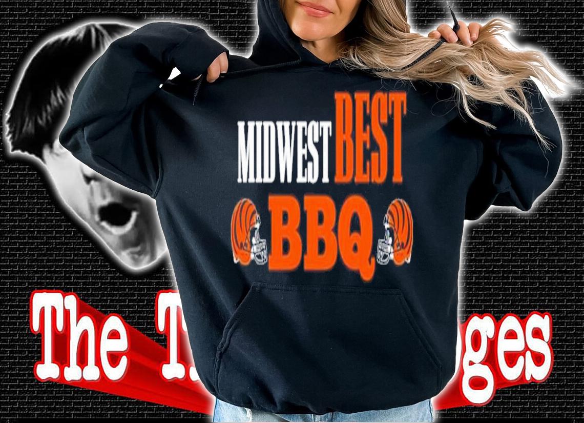Bengal Cincinnati Midwest Best BBQ Shirt t-shirt hoodie