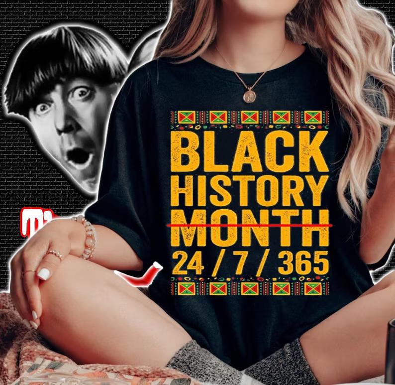 Black History Month 7 24 365 2022 T-Shirt t-shirt