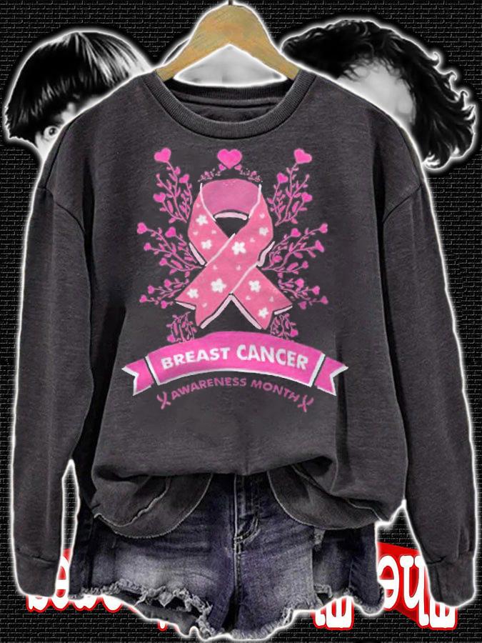 Breast cancer awareness month pink ribbon T-shirt t-shirt sweatshirt