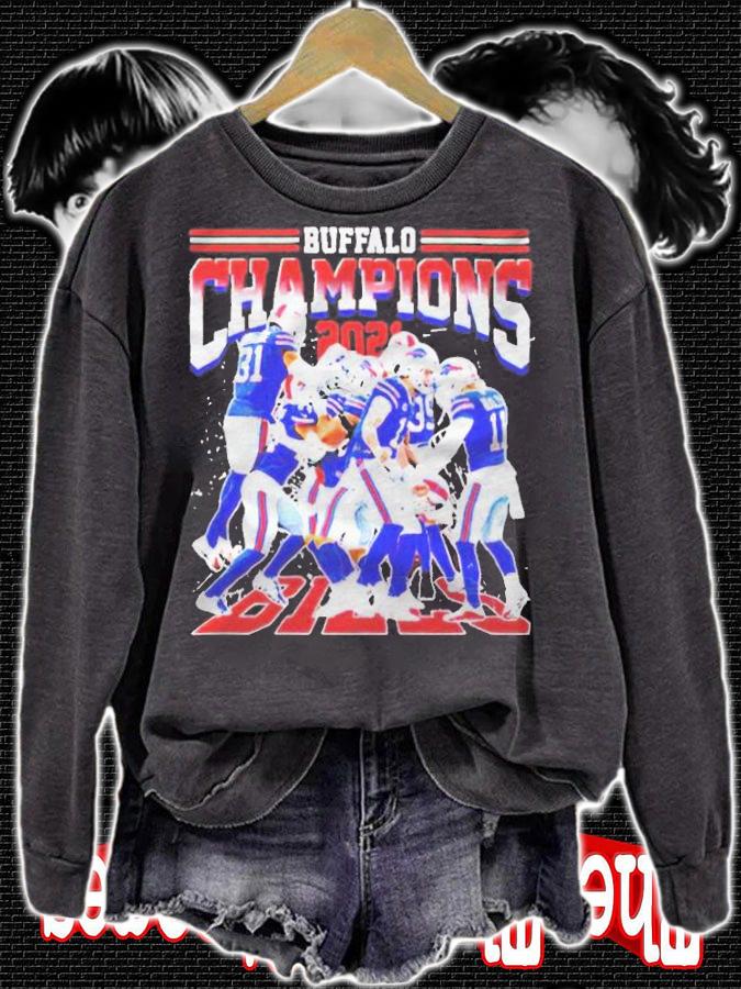 Buffalo Bills Champions 2021 T-shirt t-shirt sweatshirt