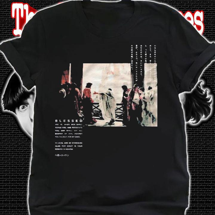 Blessed Art Streetwear Japanese Street Aesthetic Graphic Shirt t-shirt