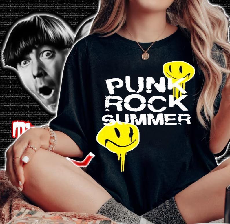 Bobby Mares Punk Rock Summer Black T-Shirt t-shirt