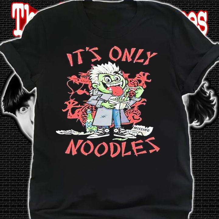 Dracula It's only noodles Halloween T-shirt t-shirt shirt