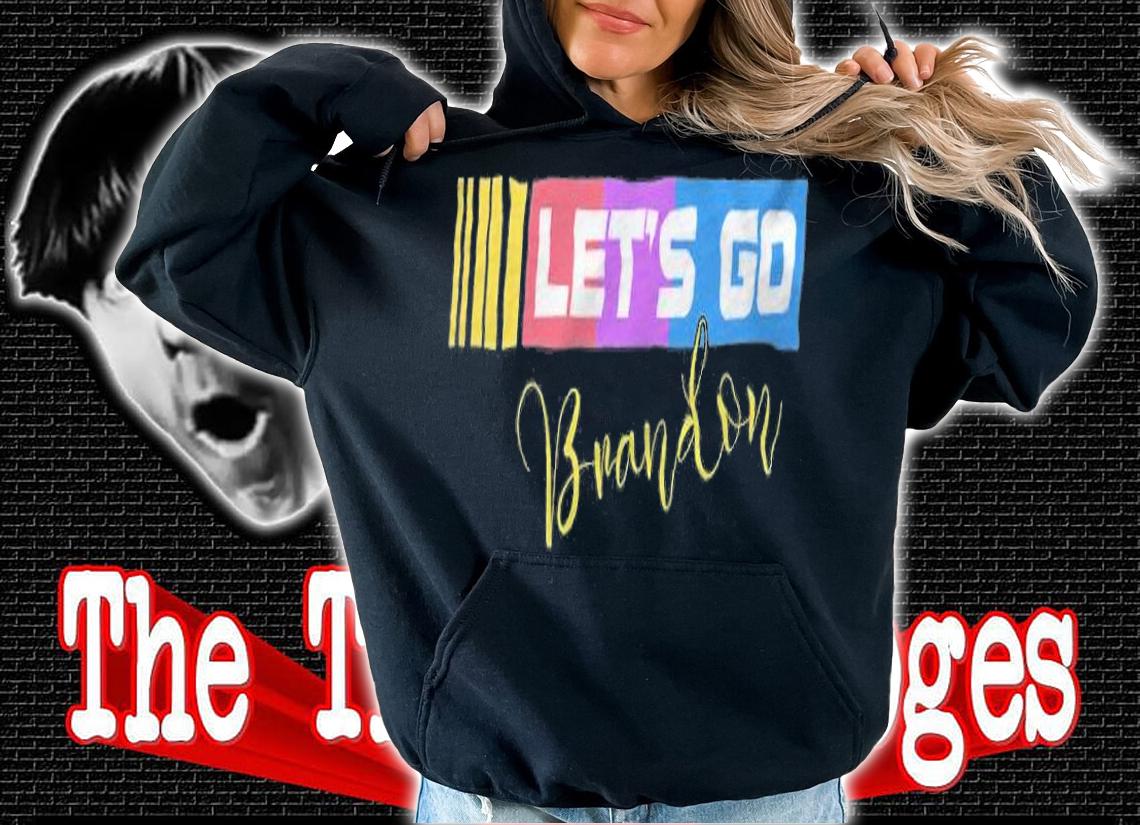 FJB Let's Go Brandon Anti Biden Chant Racing Logo Design T-Shirt t-shirt