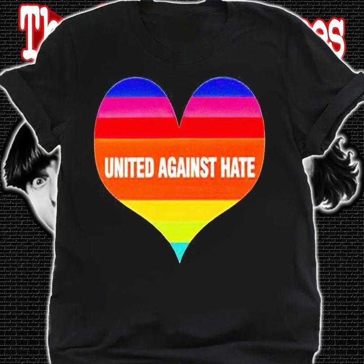 LGBTQ United against hate pride T-shirt t-shirt