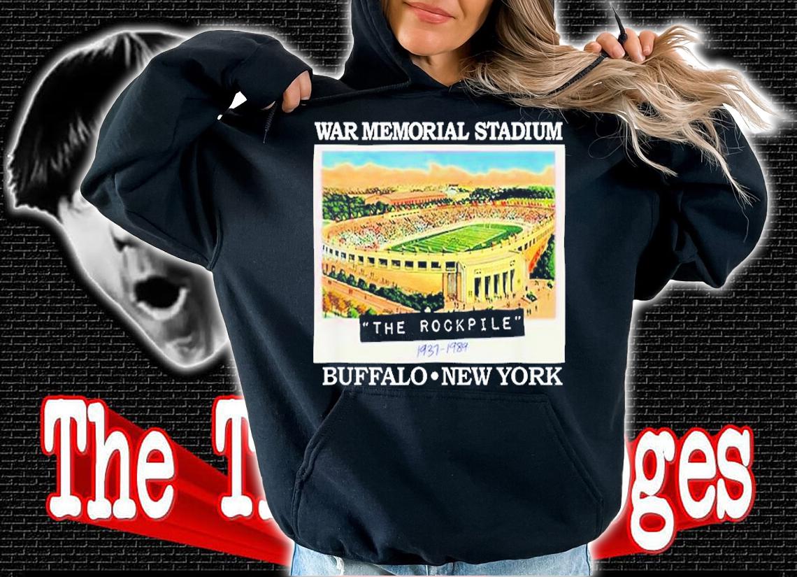 The Rockpile Buffalo War Memorial Stadium Ny Sports History T-Shirt t-shirt hoodie
