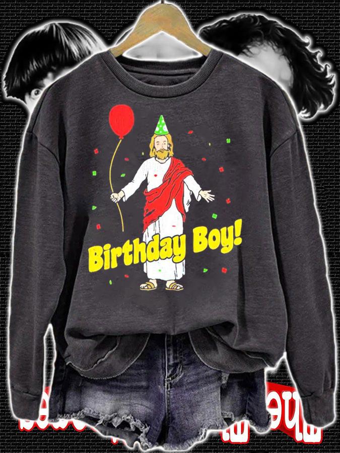 Celebrate Jesus Birthday Boy Christmas Shirt t-shirt sweatshirt