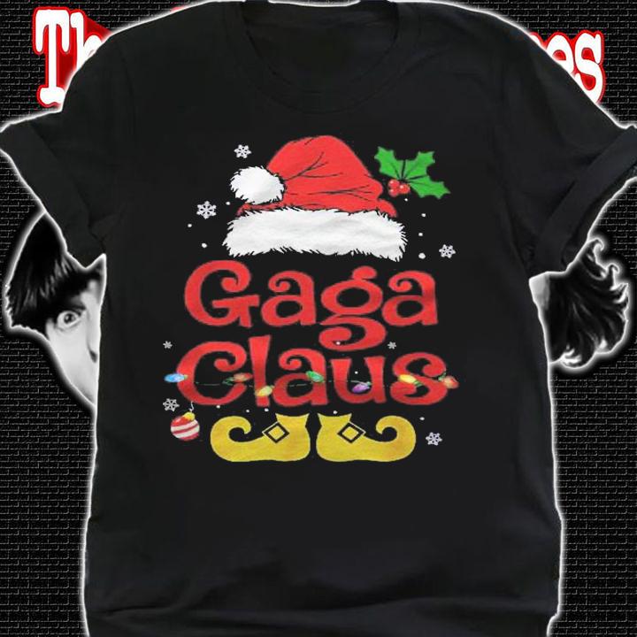Funny Santa Gaga Claus Christmas Matching Family Shirt t-shirt shirt