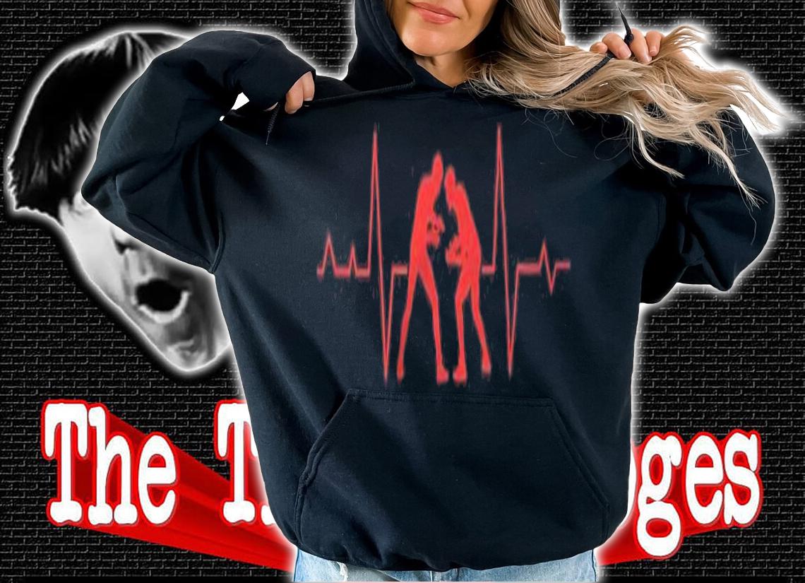 Heartbeat Wrestling MMA Shirt t-shirt hoodie