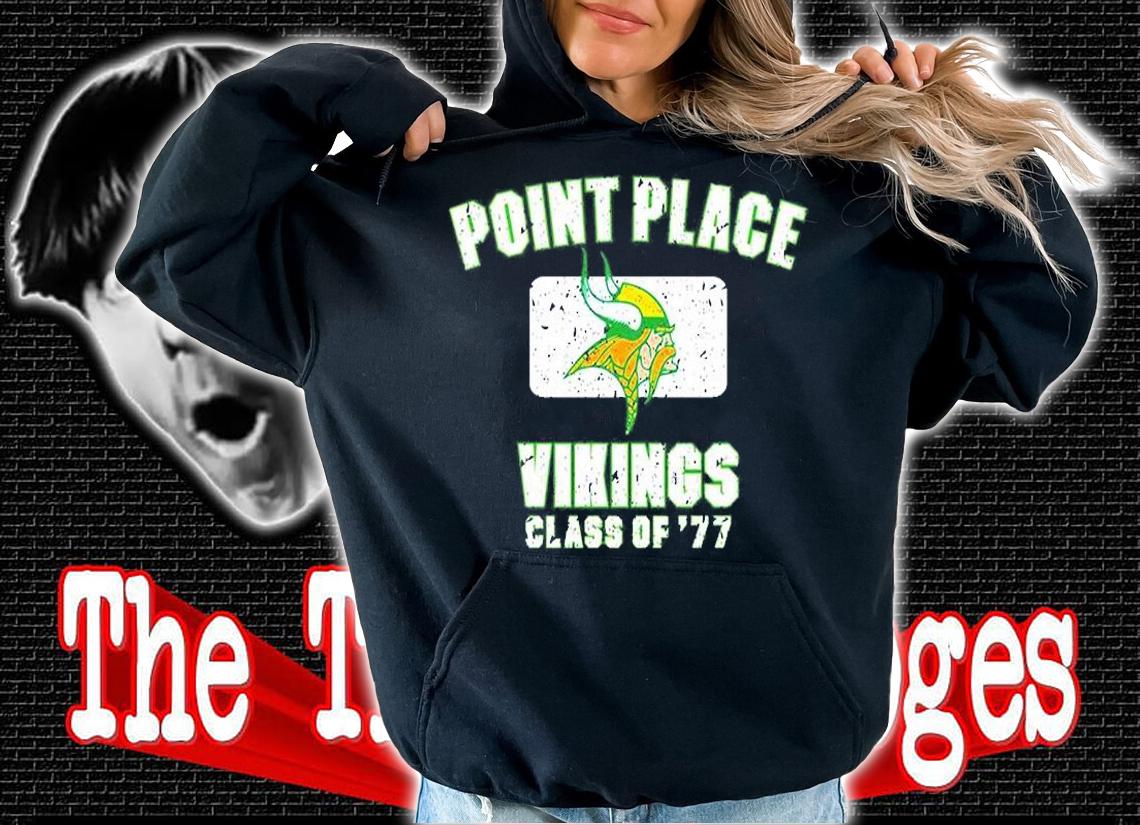 Minnesota Vikings Point Place Vikings Class Of 77 T-Shirt t-shirt