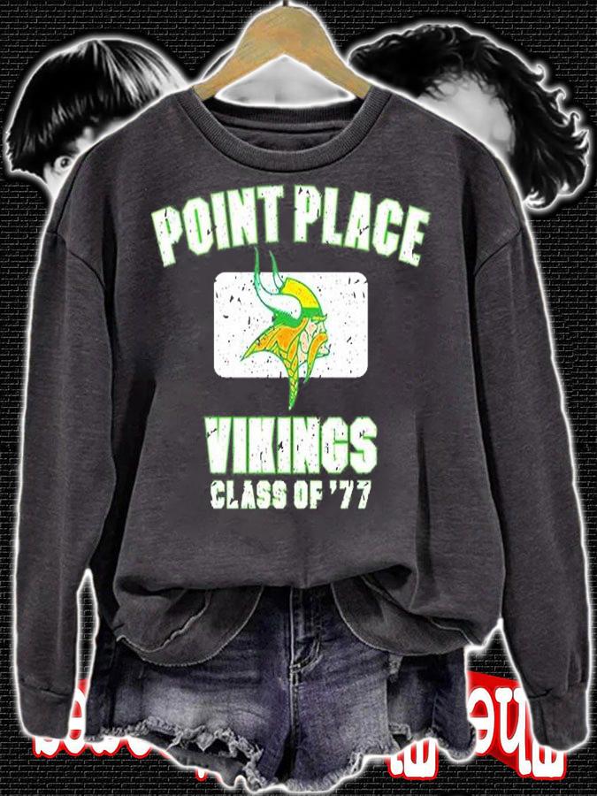 Minnesota Vikings Point Place Vikings Class Of 77 T-Shirt t-shirt
