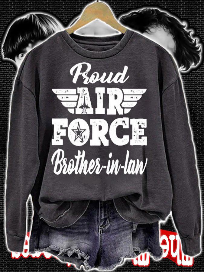 Proud Air Force Brother-In-Law T-Shirt t-shirt sweatshirt