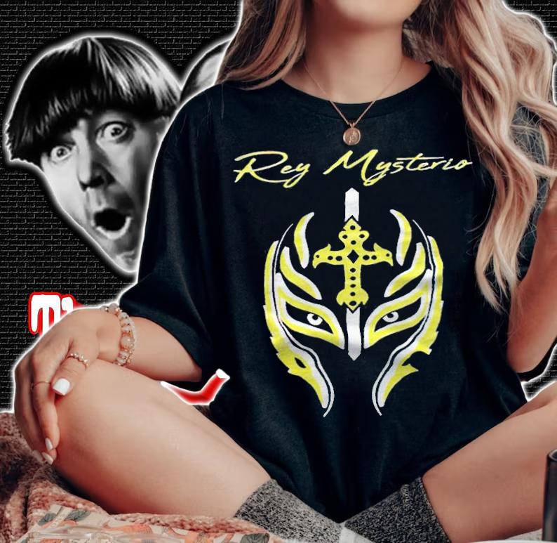 Rey Mysterio mask logo 2022 T-shirt t-shirt woman shirt