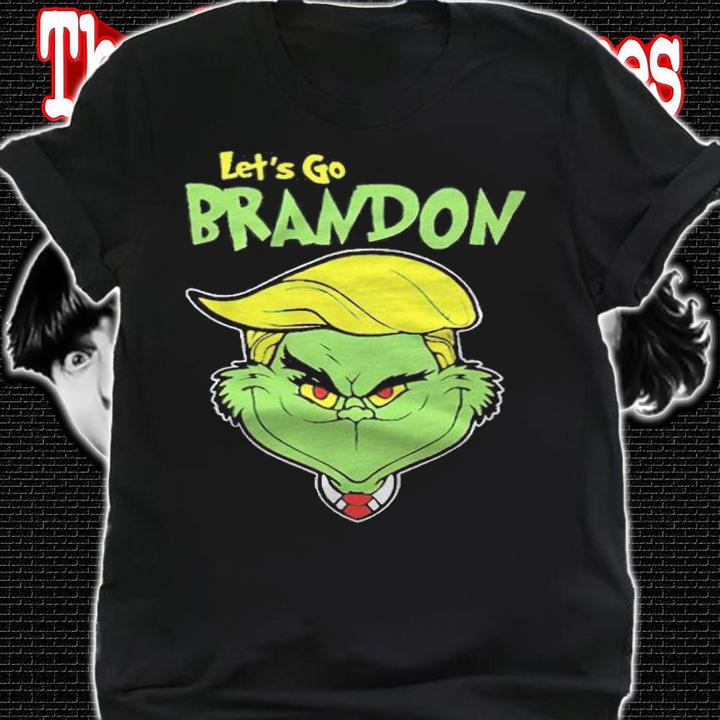 The Grinch Trump let's go Brandon T-shirt t-shirt