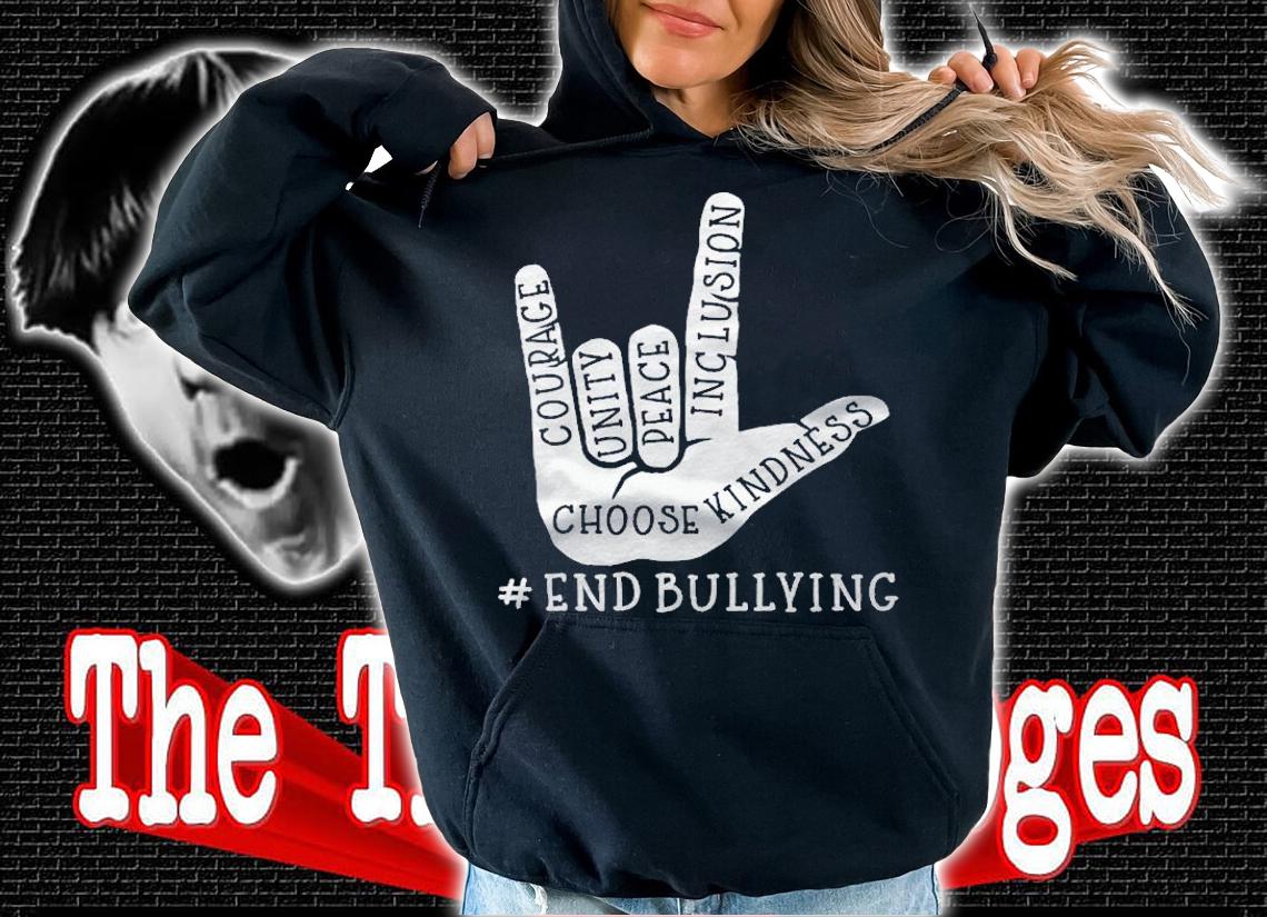 Unity Day Orange End Bullying Choose Kindness And Be Kind t-shirt