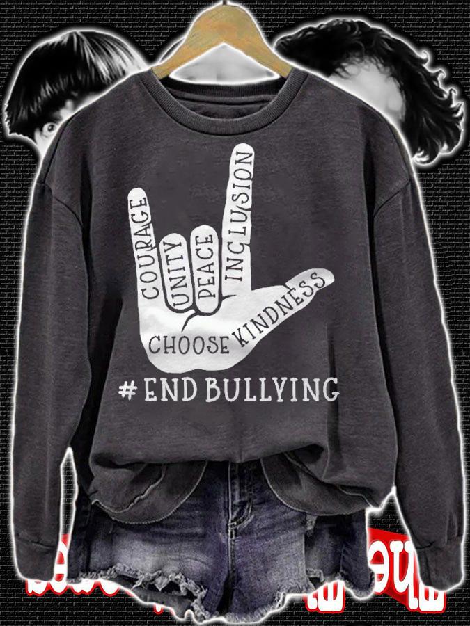 Unity Day Orange End Bullying Choose Kindness And Be Kind t-shirt