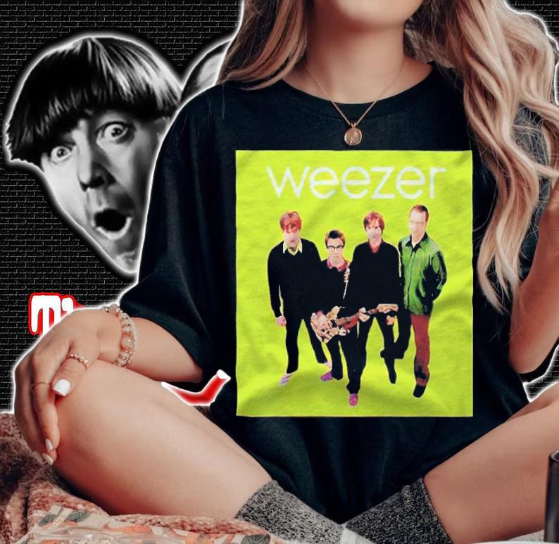 Weezer Green album T-shirt t-shirt
