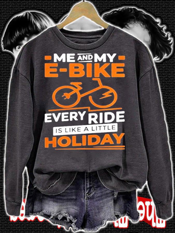 Ebike Electric Bike Motorized Bicycle Battery Motor T-Shirt t-shirt sweatshirt