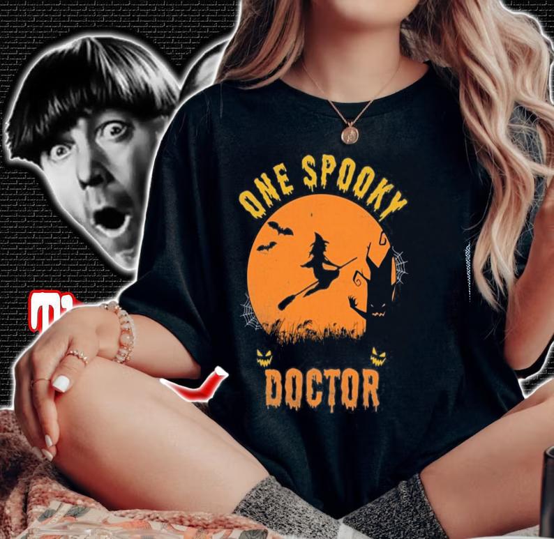 Halloween 2021 Women One Spooky Doctor Halloween 2021 Doctor Classic T-shirt t-shirt woman shirt
