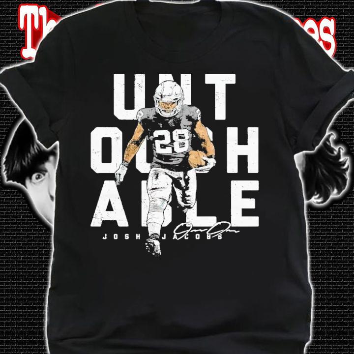 Josh Jacobs Untouchable Las Vegas Football Shirt t-shirt shirt