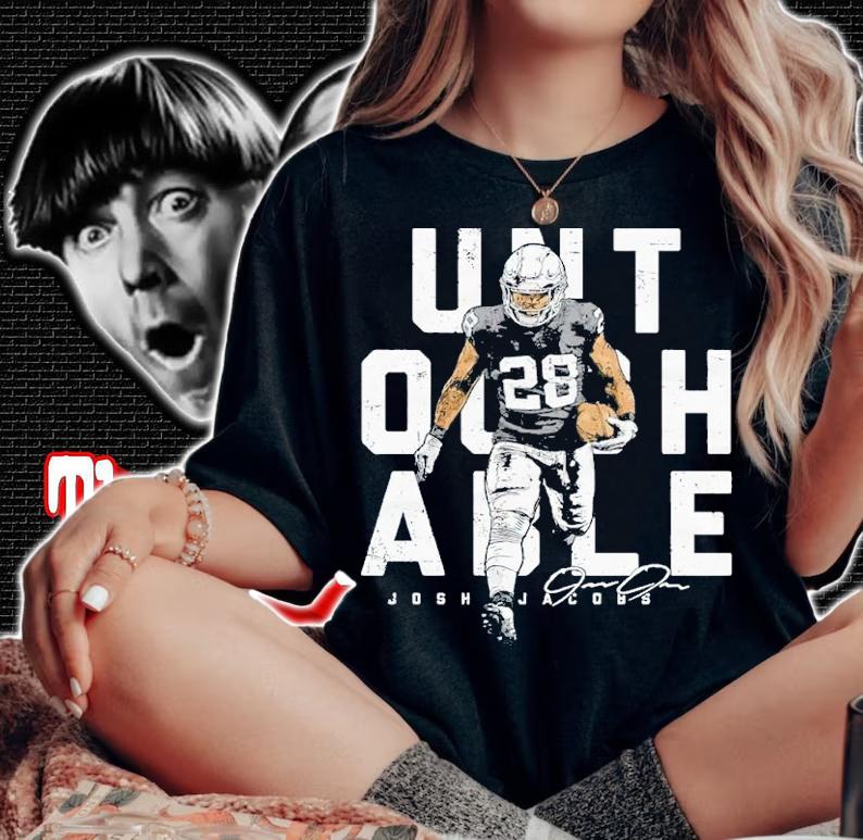 Josh Jacobs Untouchable Las Vegas Football Shirt t-shirt woman shirt