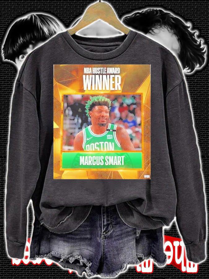 Congratulation Marcus Smart Win NBA Hustle Award 2022 Poster T-Shirt t-shirt sweatshirt