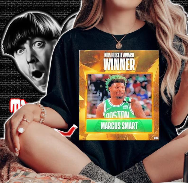 Congratulation Marcus Smart Win NBA Hustle Award 2022 Poster T-Shirt t-shirt woman shirt