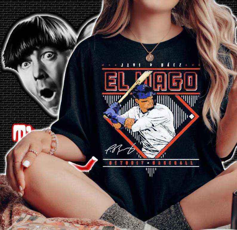 Javier Baez Detroit Diamond Name Baseball Signatures Shirt t-shirt woman shirt