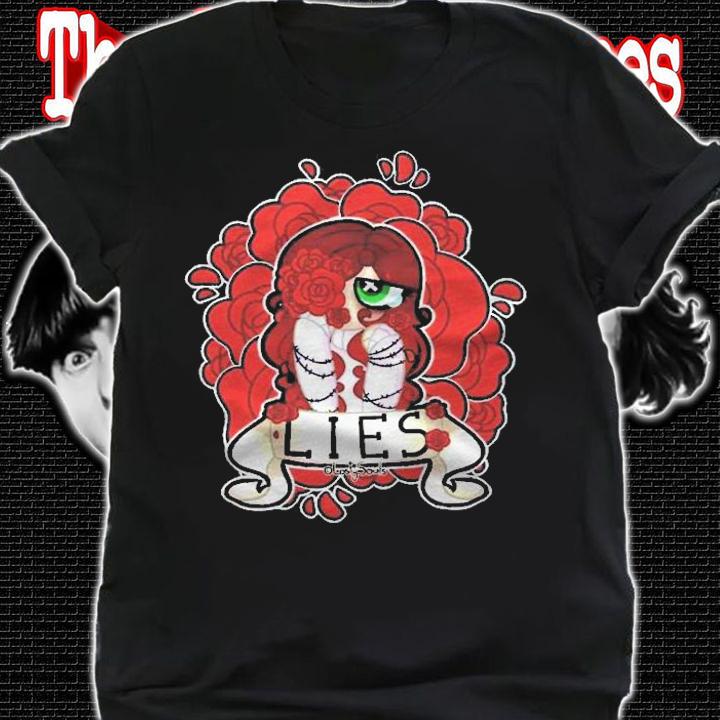 L I E S + Speedpaint Fan Art shirt t-shirt shirt