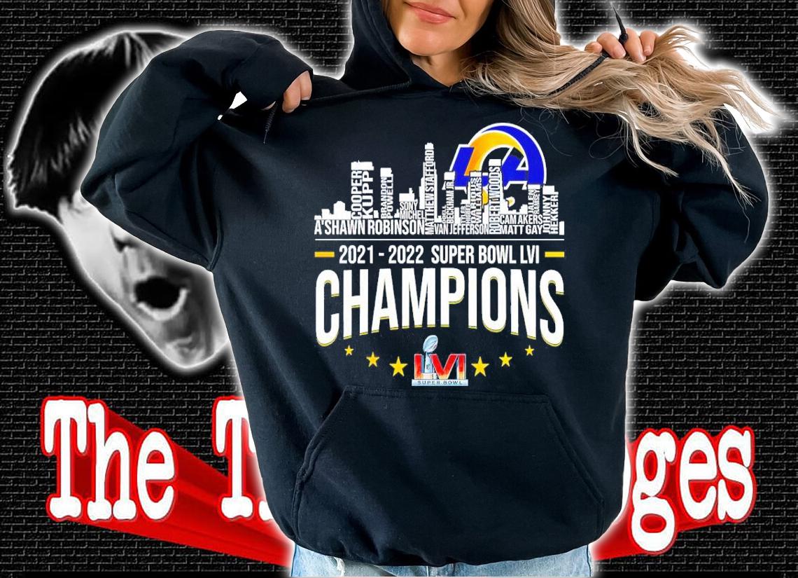 Los Angeles Rams 2021-2022 Super Bowl LVI Champions Shirt t-shirt