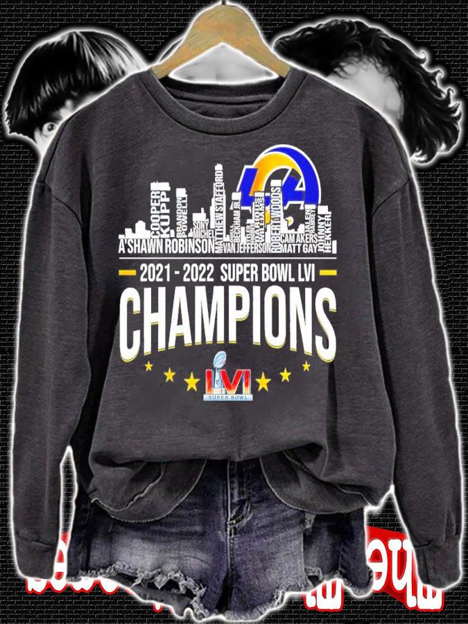 Los Angeles Rams 2021-2022 Super Bowl LVI Champions Shirt t-shirt
