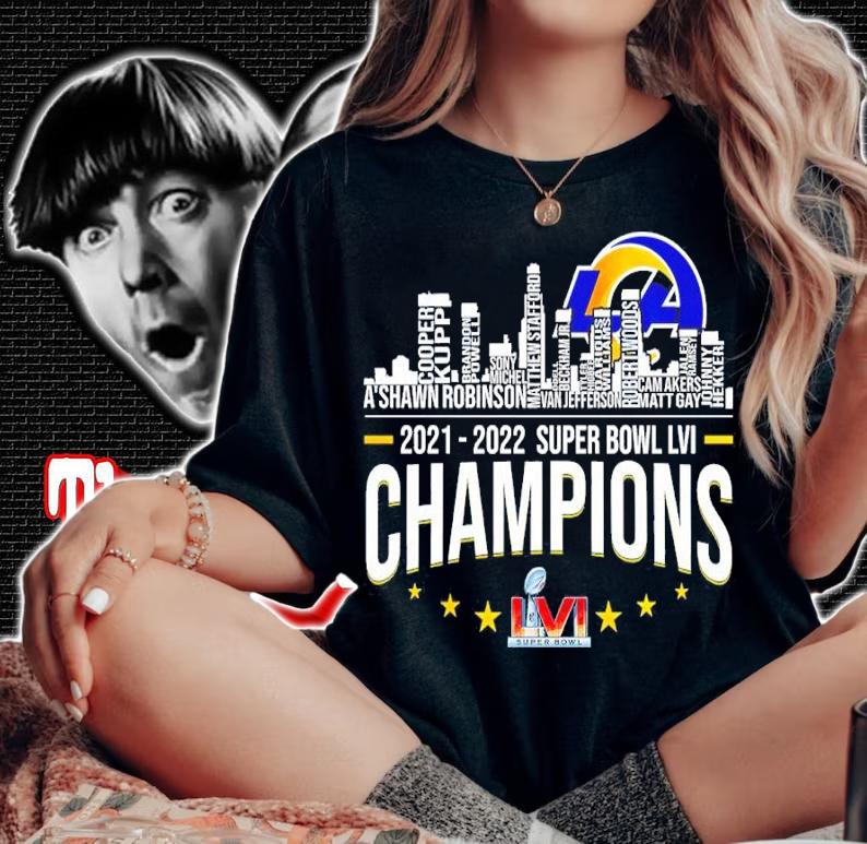 Los Angeles Rams 2021-2022 Super Bowl LVI Champions Shirt t-shirt