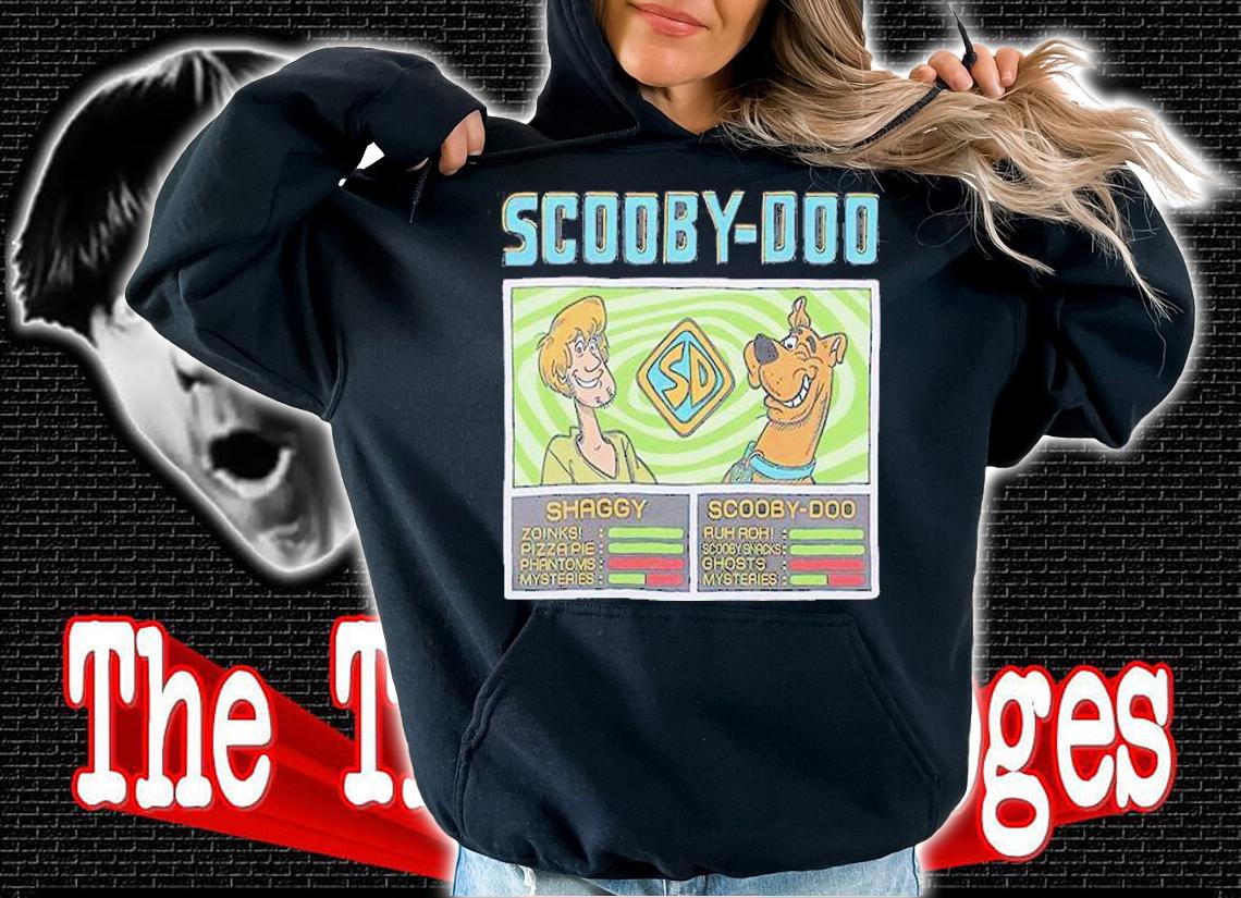 Scooby-doo Jam Shaggy And Scooby T-Shirt t-shirt hoodie