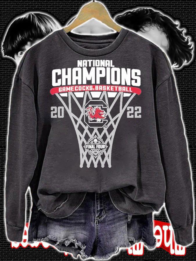 South Carolina Gamecocks Blue 84 Youth 2022 NCAA Women's Basketball National Champions Bracket T-Shirt t-shirt sweatshirt