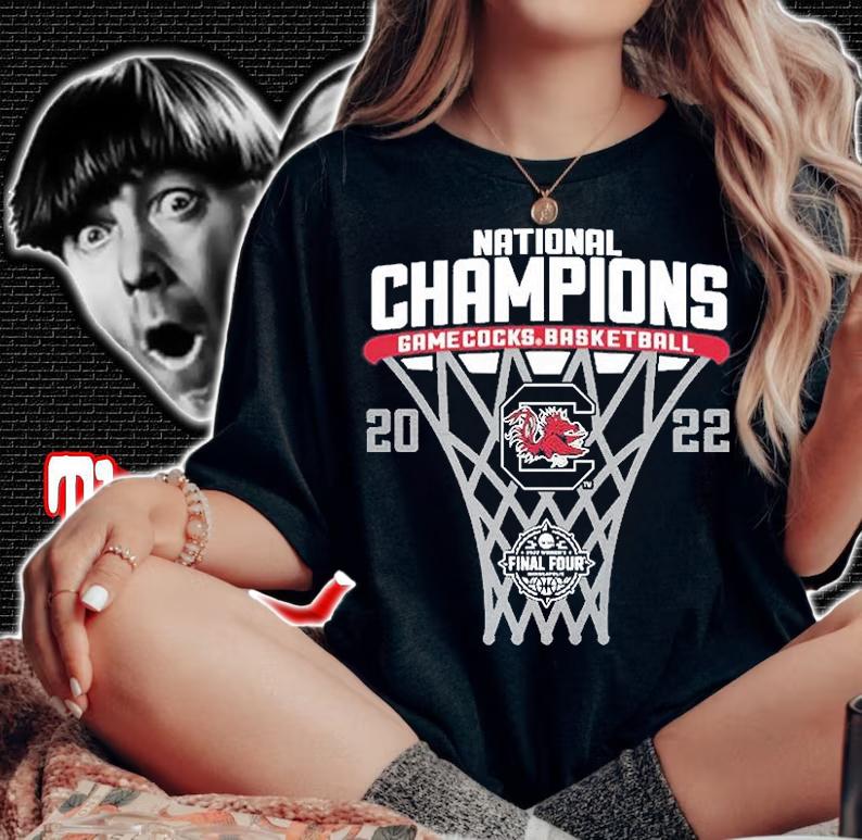 South Carolina Gamecocks Blue 84 Youth 2022 NCAA Women's Basketball National Champions Bracket T-Shirt t-shirt woman shirt