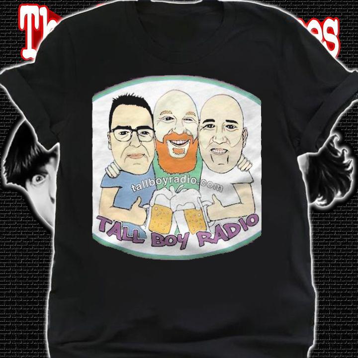Tall Boy Radio logo T-shirt t-shirt shirt