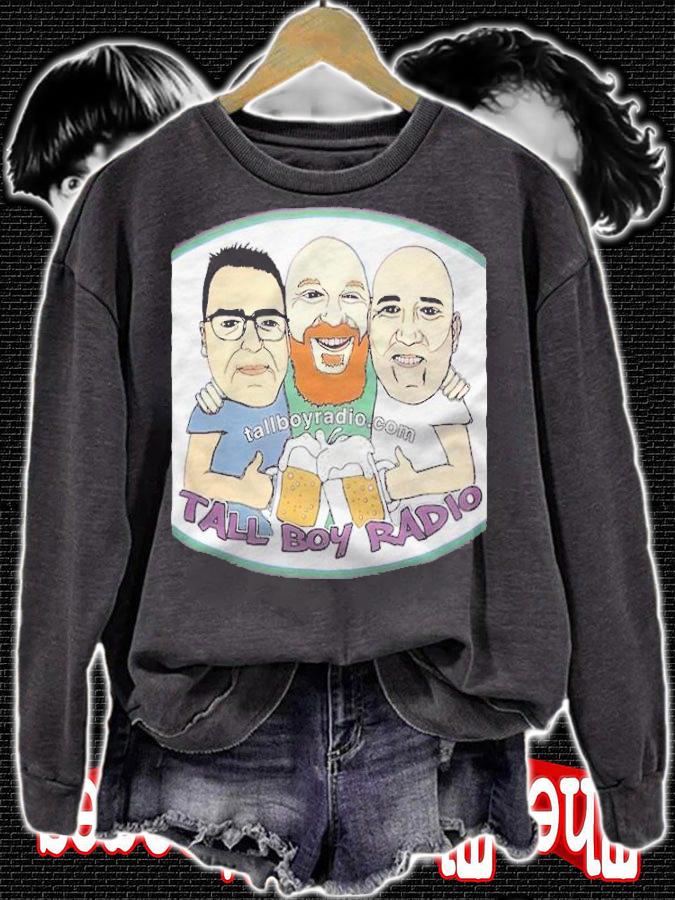 Tall Boy Radio logo T-shirt t-shirt sweatshirt